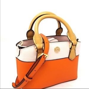 Authentic Tory Burch Mini Robinson Top Handle